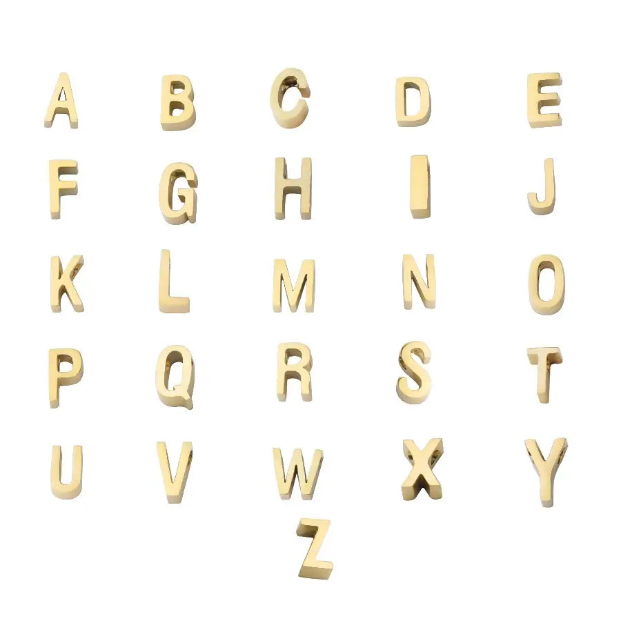 Distinctive 26 Letter Pendant