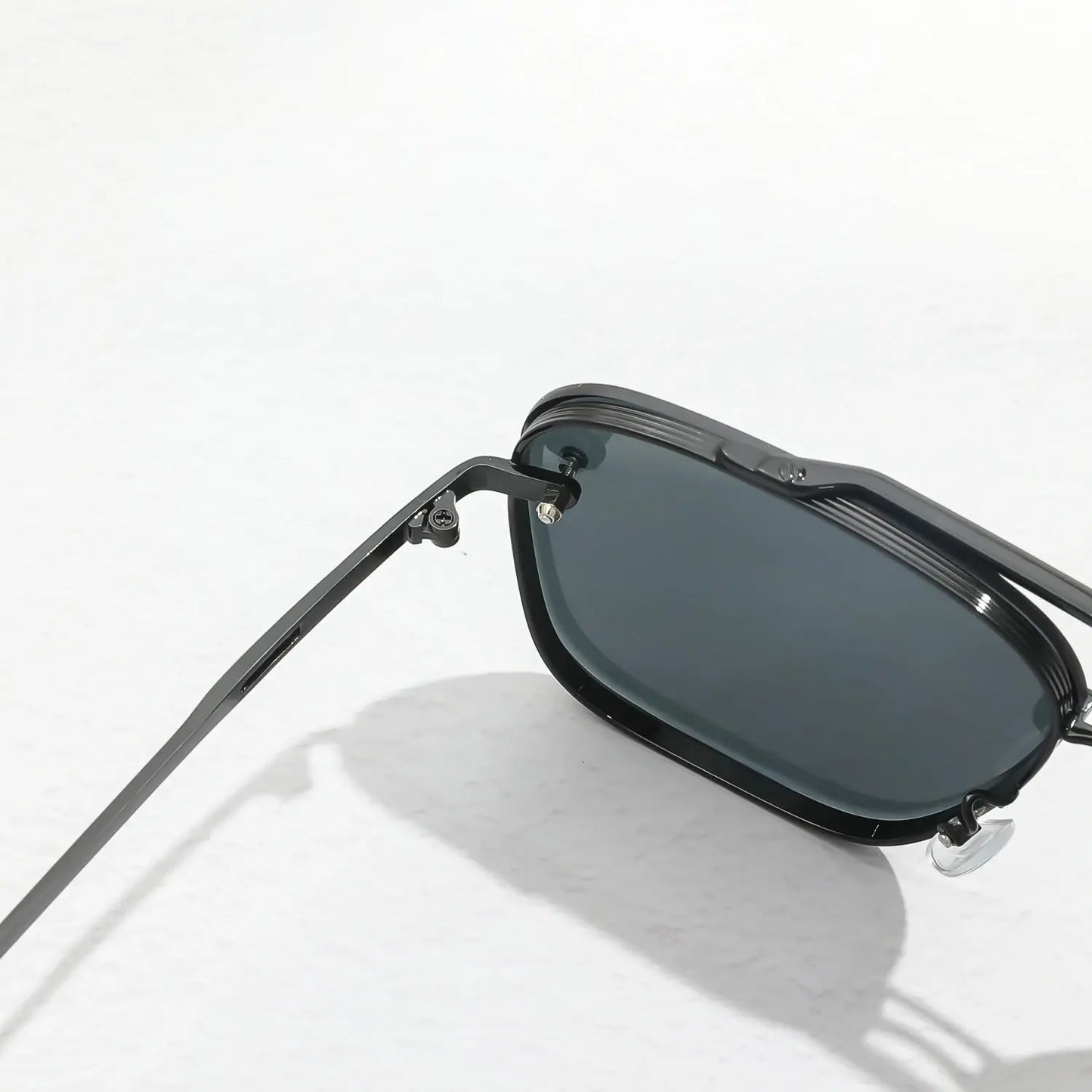 Metal Punk Square Sunglasses for Women | UV400 Driving Goggles