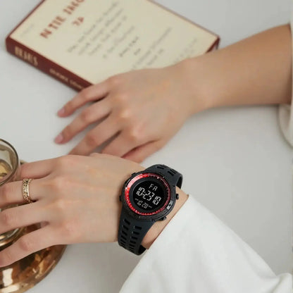 Men's Sports Digital Watch Multifunction LED Luminous Waterproof Fashion Watch for Boys and Teens