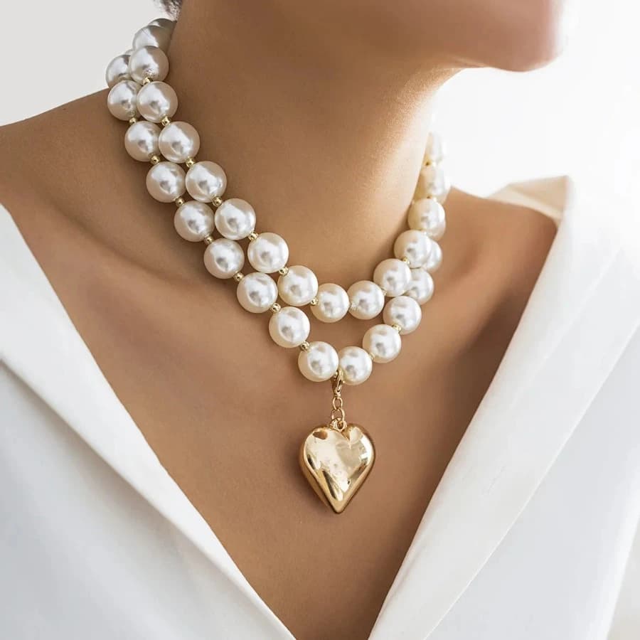 Vintage Pearl  Necklace