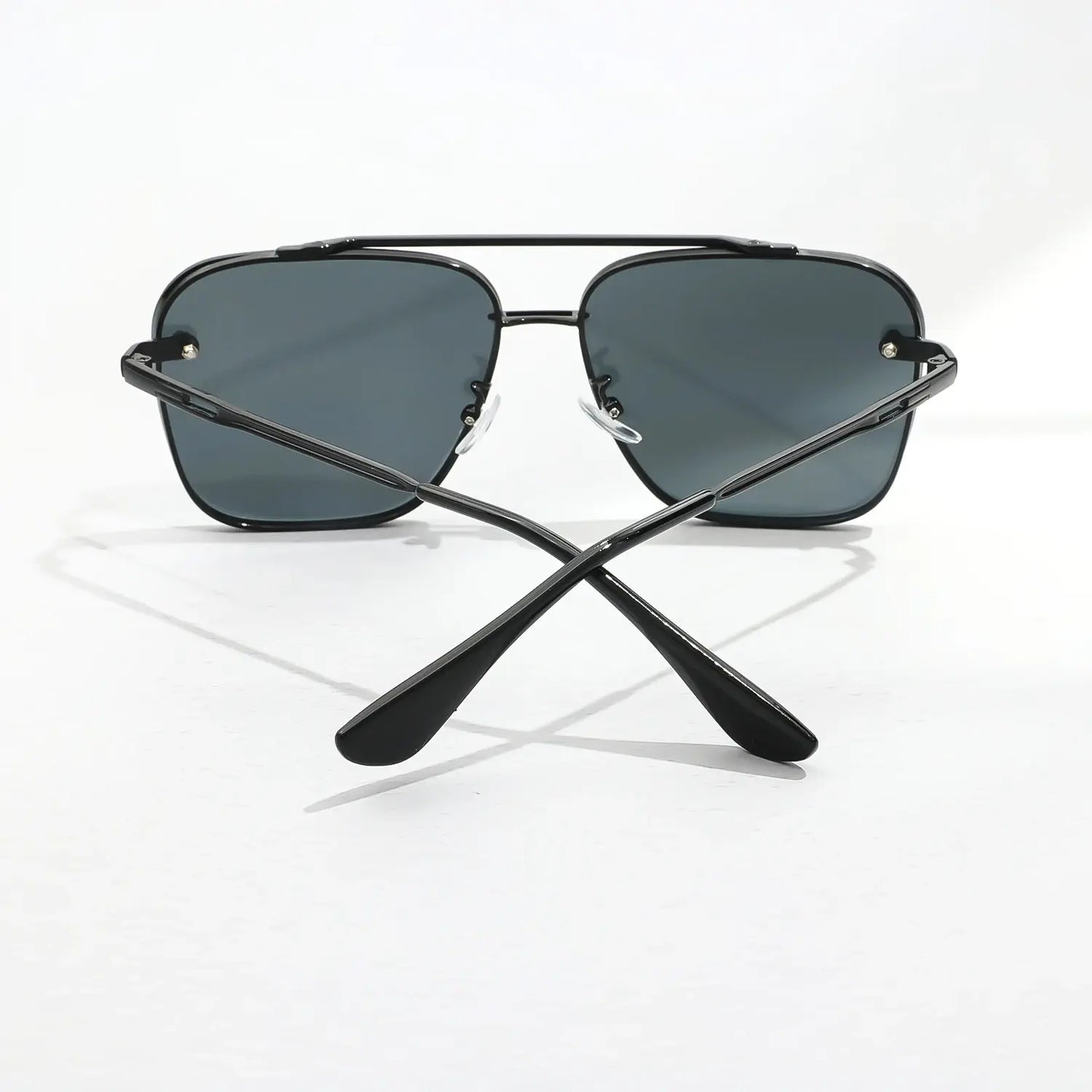 Metal Punk Square Sunglasses for Women | UV400 Driving Goggles