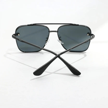 Metal Punk Square Sunglasses for Women | UV400 Driving Goggles