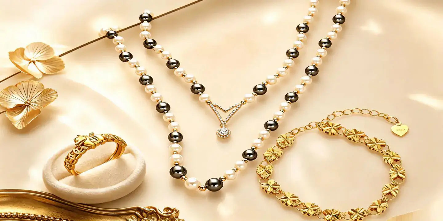 ZH Jewelry fashion jewelry collection - stainless steel necklaces, bracelets, rings and earrings